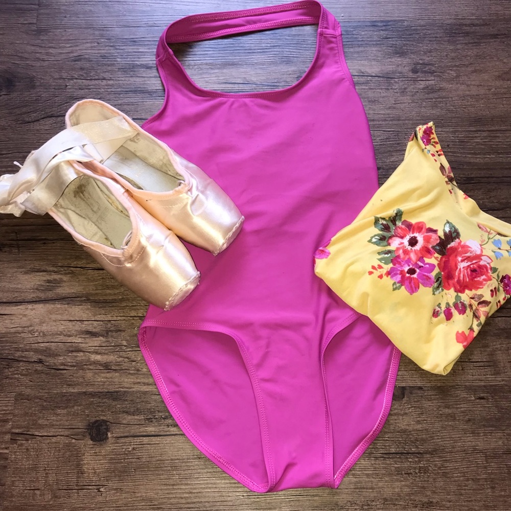 THEATRICALS halter leotard/bodysuit 💖